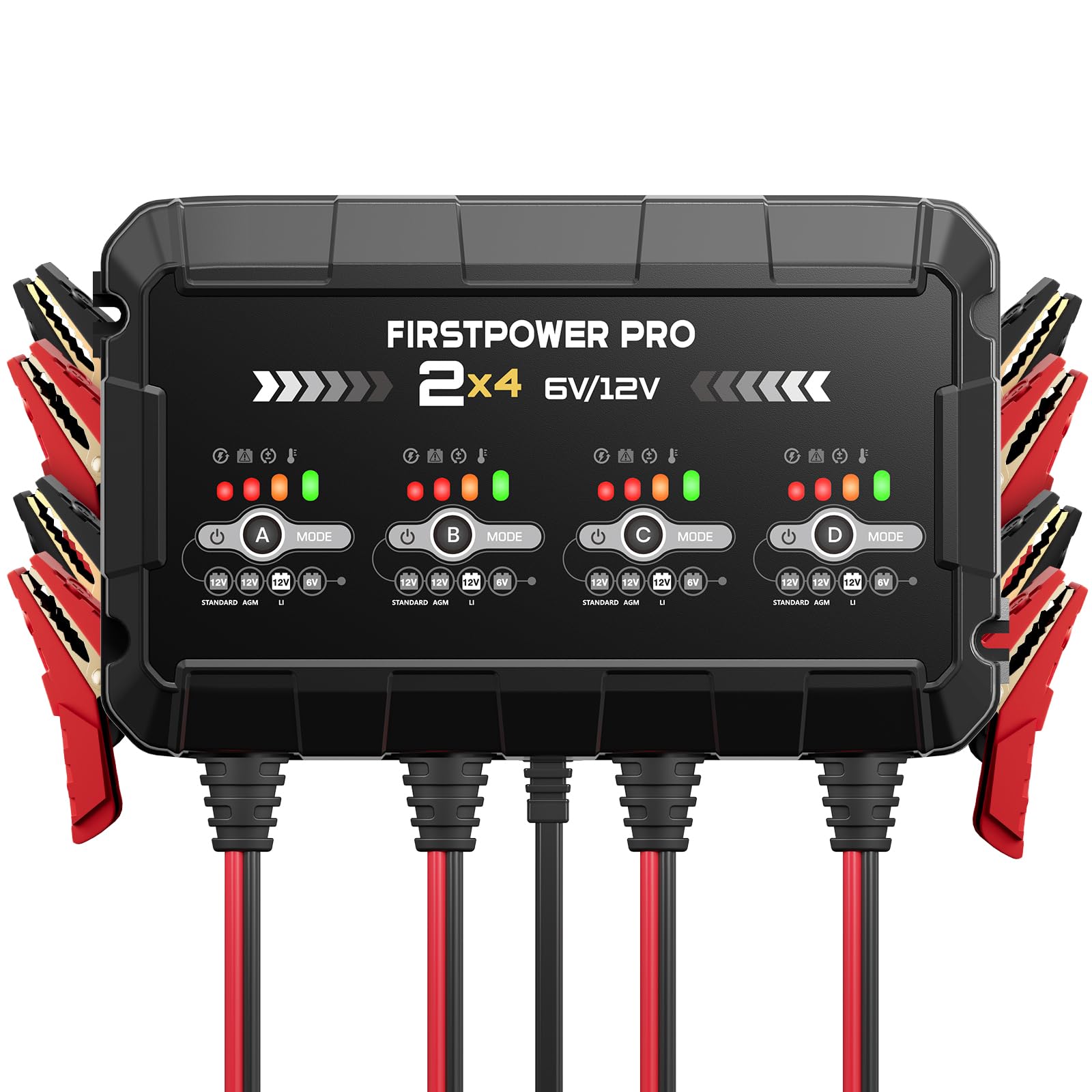 FirstPower Pro front panel showing controls and branding for easy operation