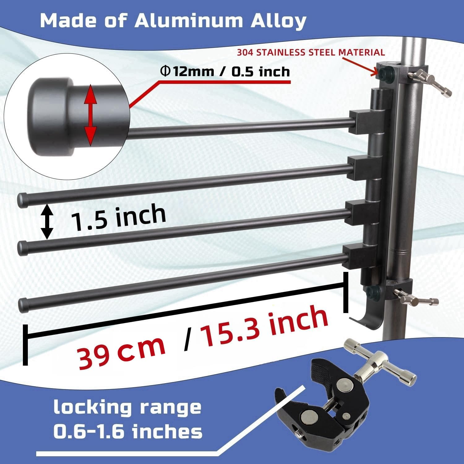 Fistihon folded arms against ladder illustrating compact storage advantage