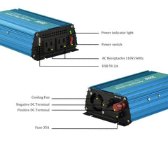 Fit4Less installed in car using battery cables, powers devices on the road