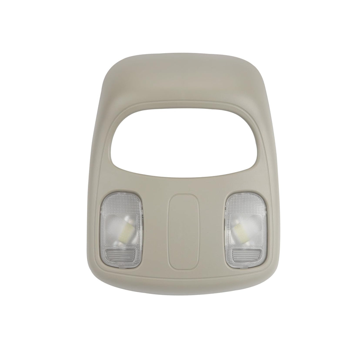 Fitede front console assembly showing clean OEM-style fit and improved visibility