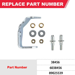 Fitede hinge pins close-up showing hardened metal finish for durable door movement