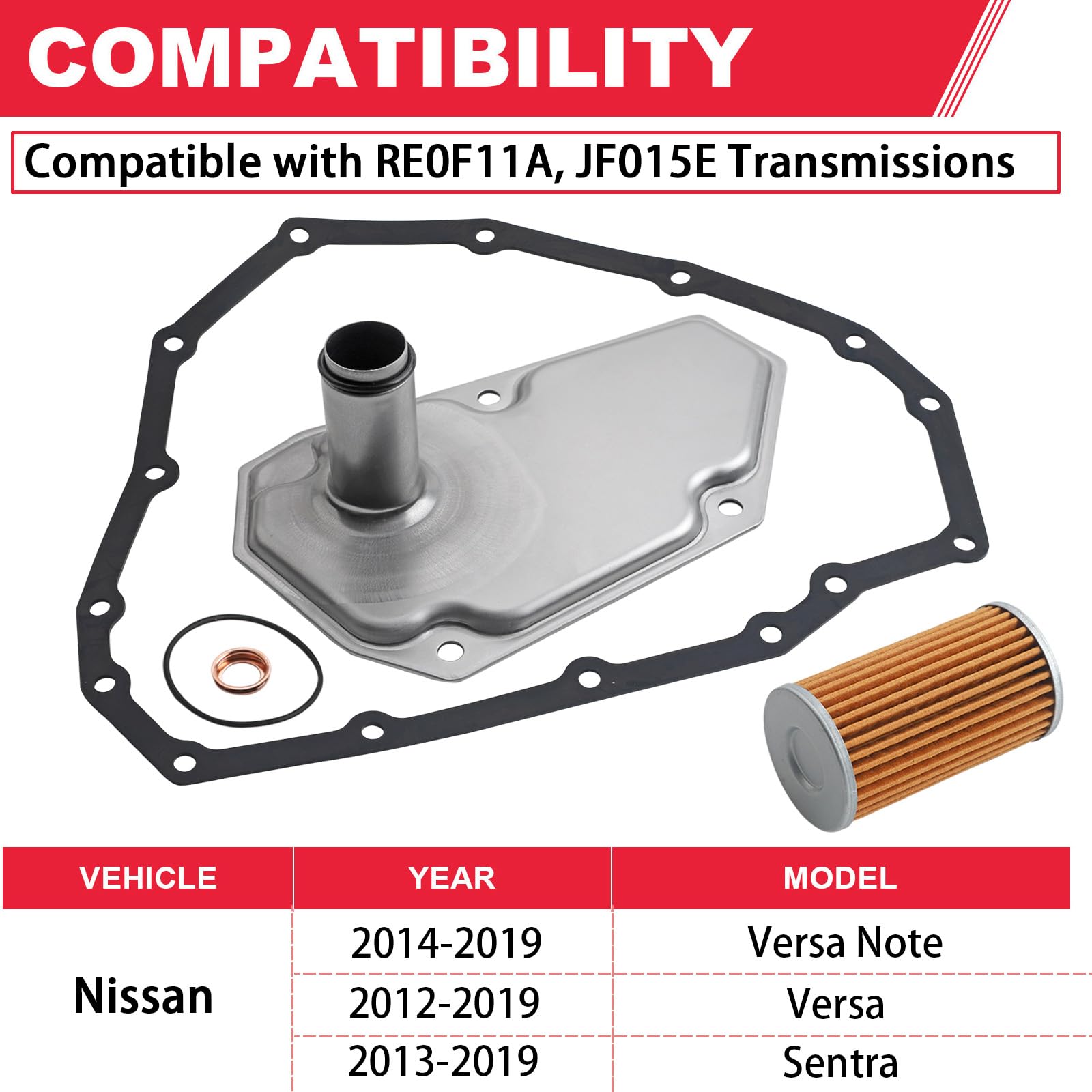 Fitede oil pan angled view demonstrating corrosion-resistant finish and proper fitment