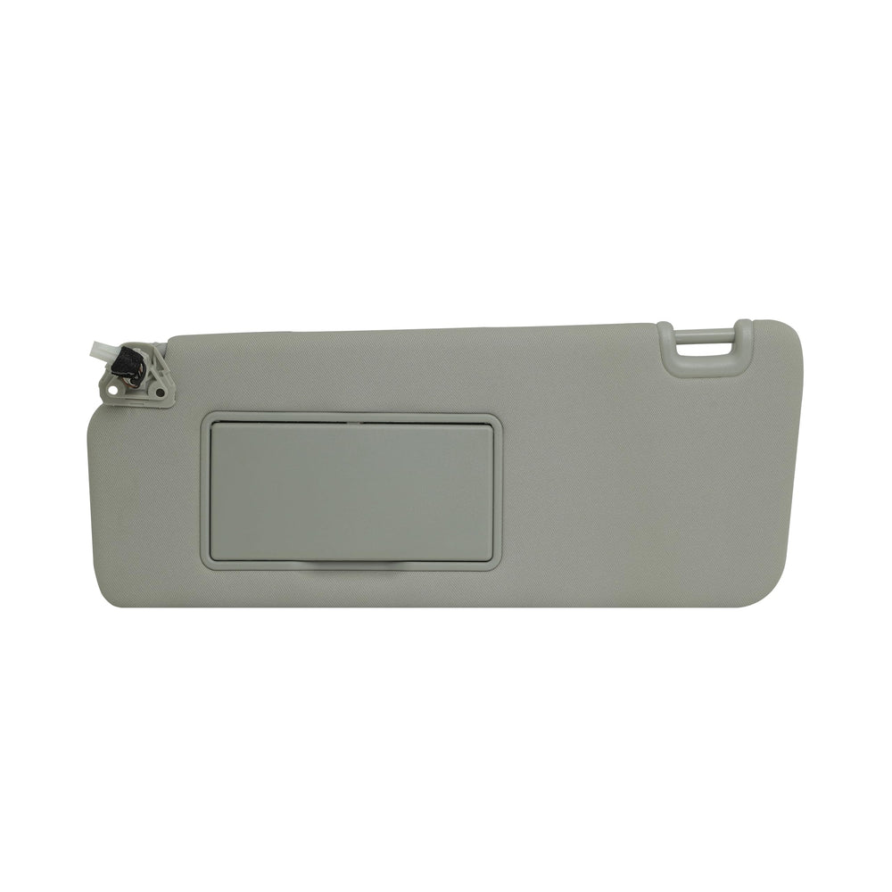 FITIPICI left-side sun visor front view showing clean finish and fit