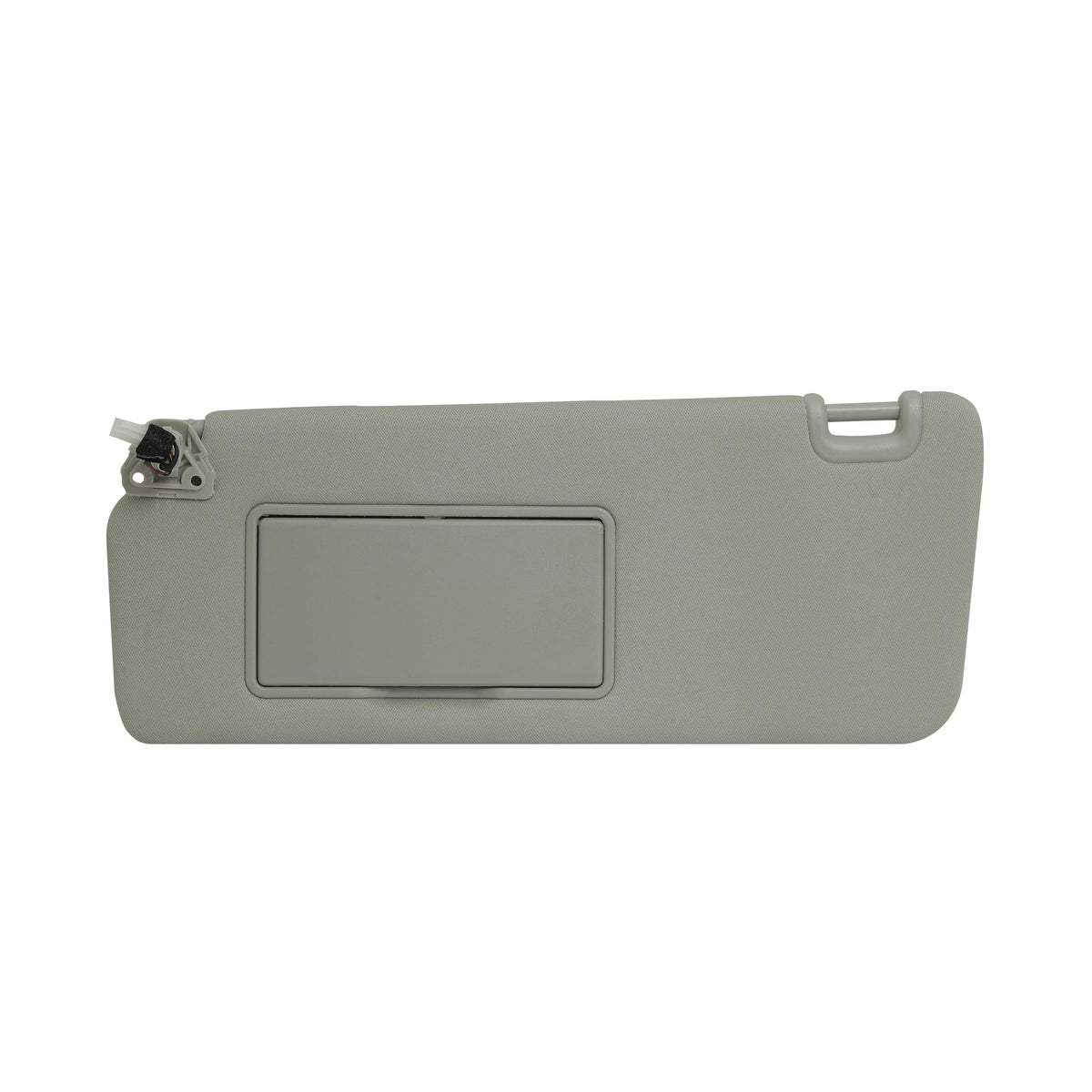 FITIPICI left-side sun visor front view showing clean finish and fit