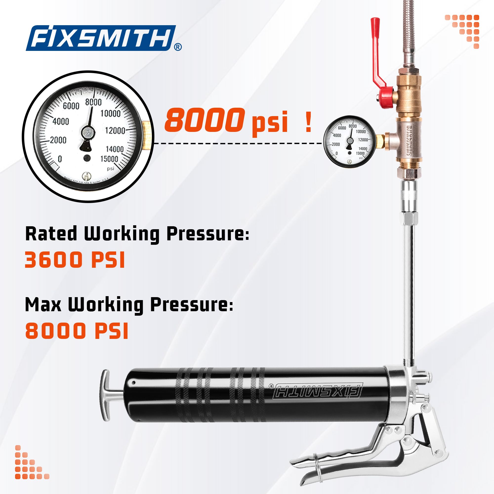 FIXSMITH rigid pipe close-up showing precise insertion and controlled delivery