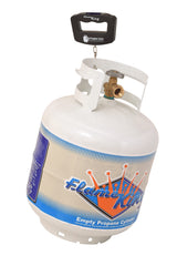 Flame King durable weight hook closeup showing secure tank attachment benefit