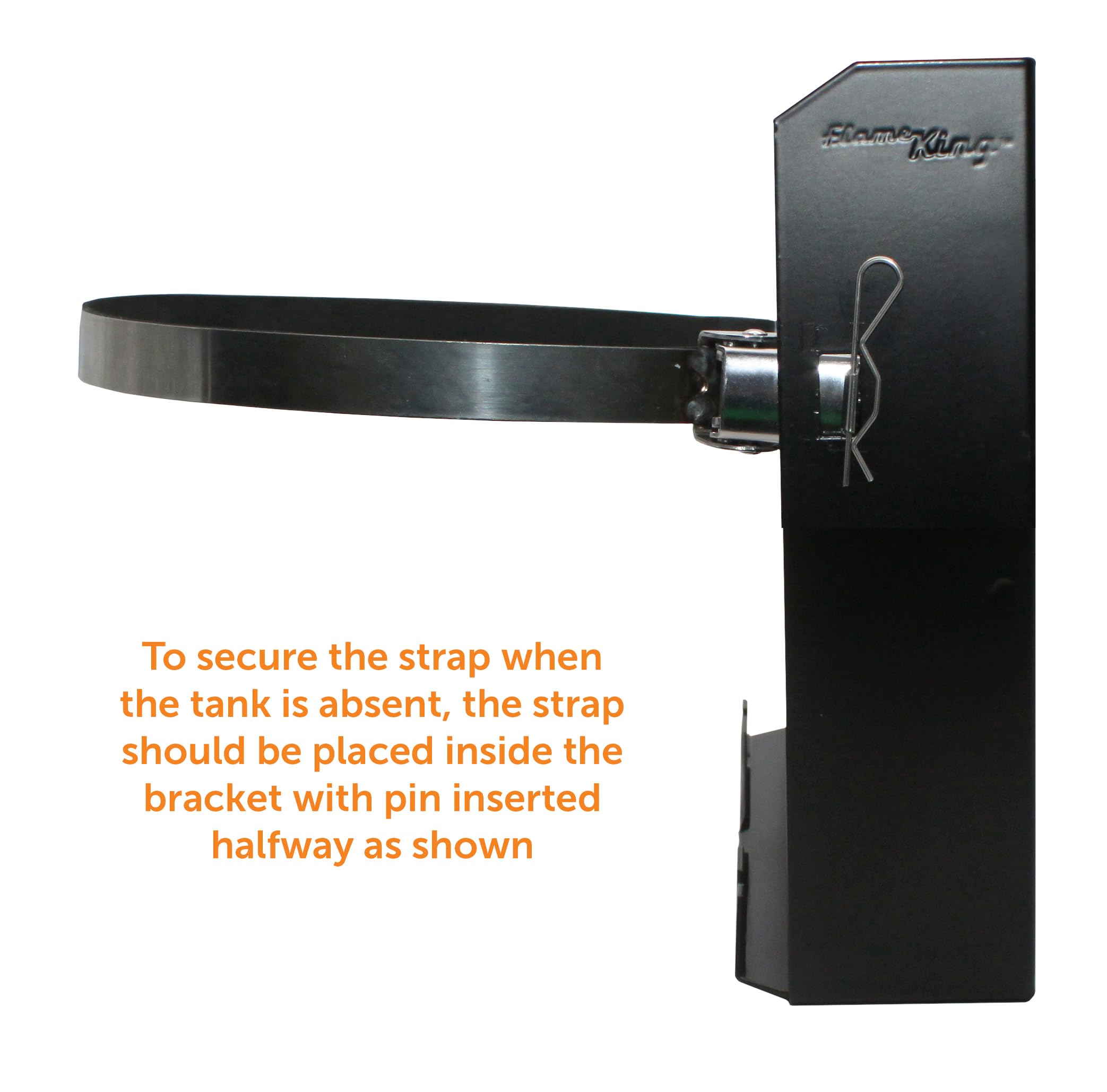 Flame King steel frame angle highlighting robust construction