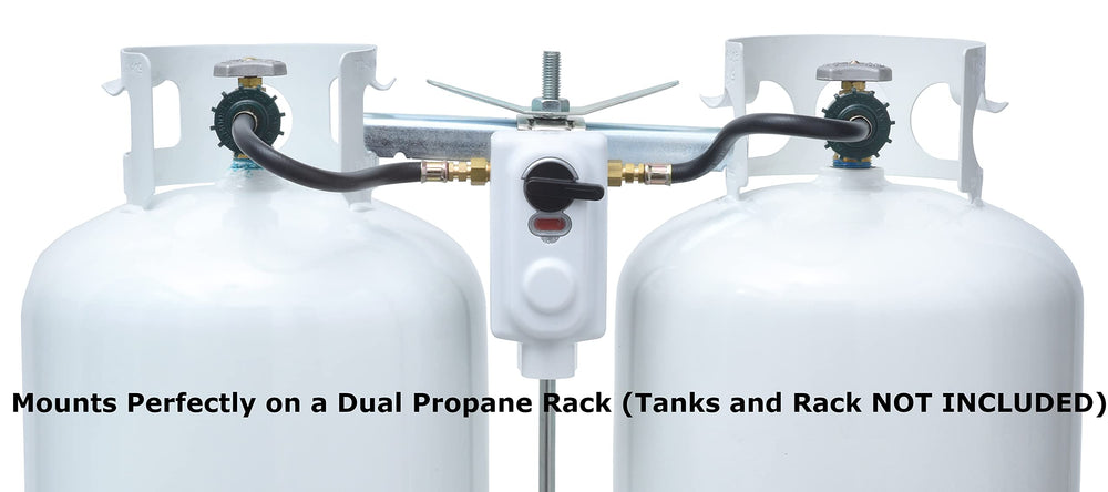 Flame King paired with 48-inch thermoplastic hose showing extended reach option