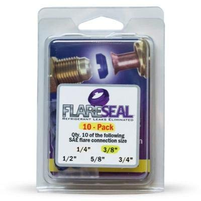 FlareSeal used on a mini-split line in a jobsite setting showing durable repair benefit