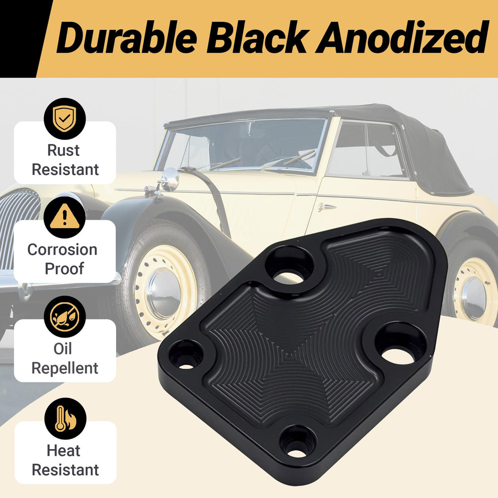 Flashpower side profile shows black-anodized finish resisting corrosion and heat