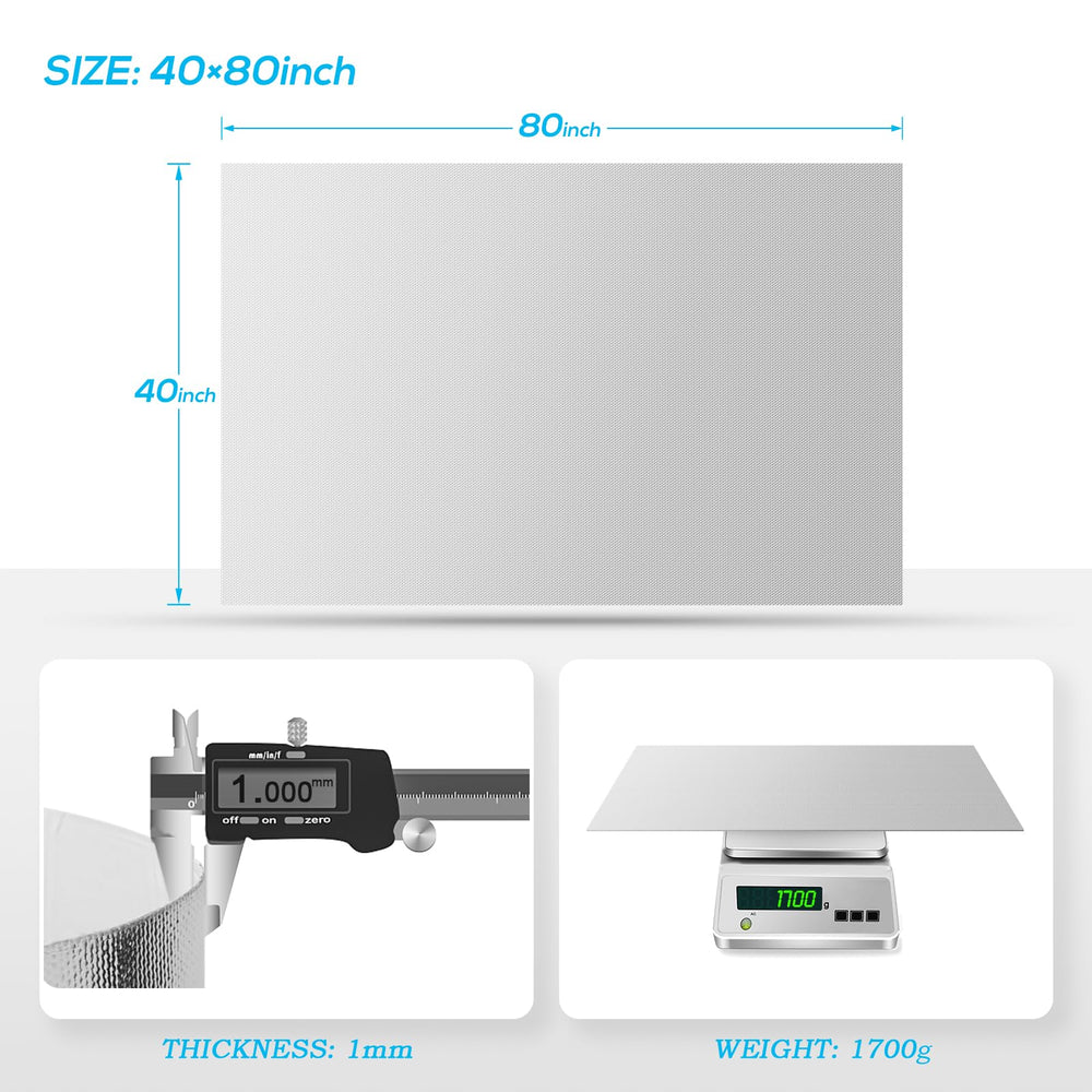 FLASLD packaged sheet ready to install with clear labeling