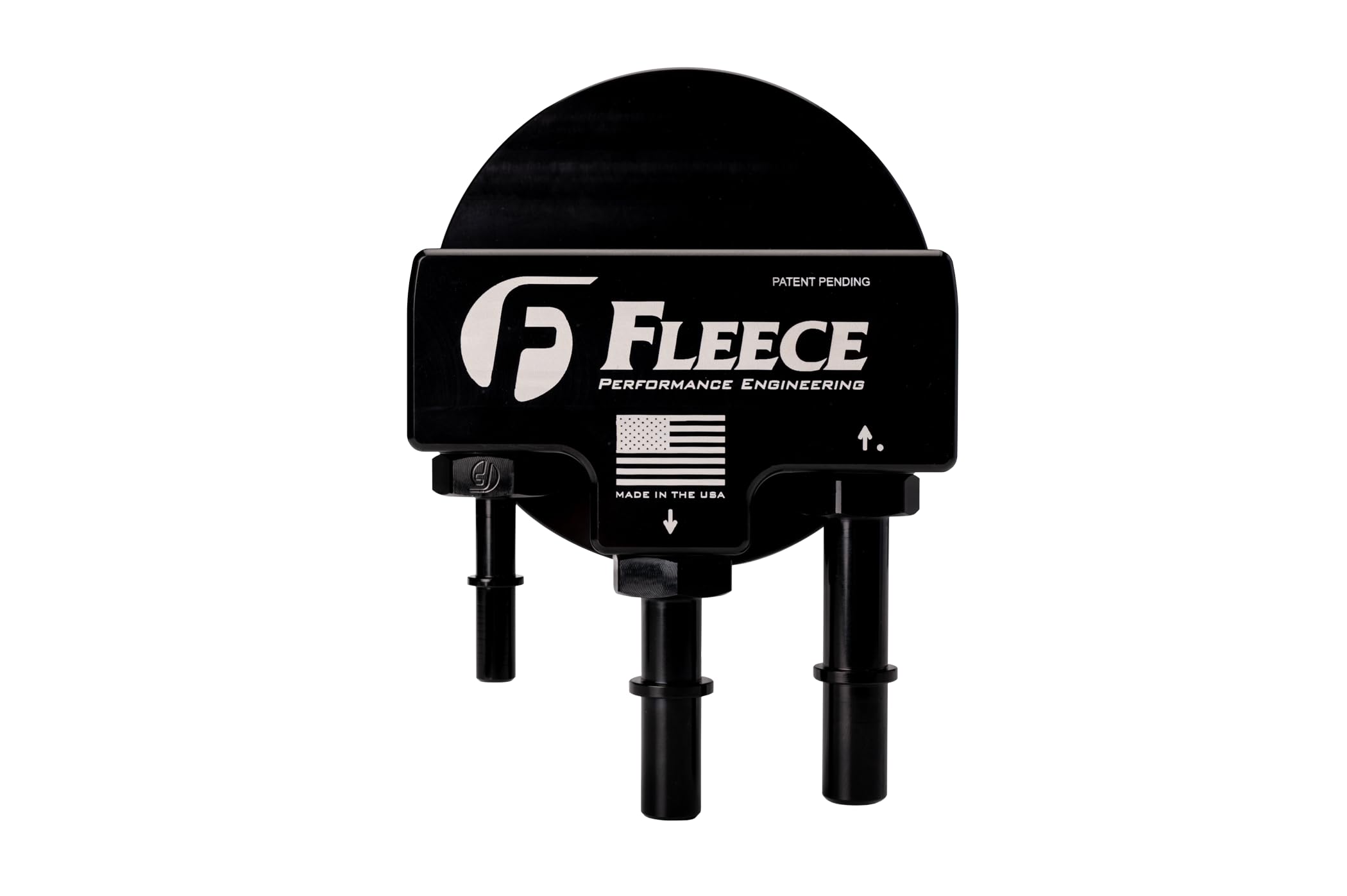 Fleece Performance detailed view of filter media texture for improved contaminant capture
