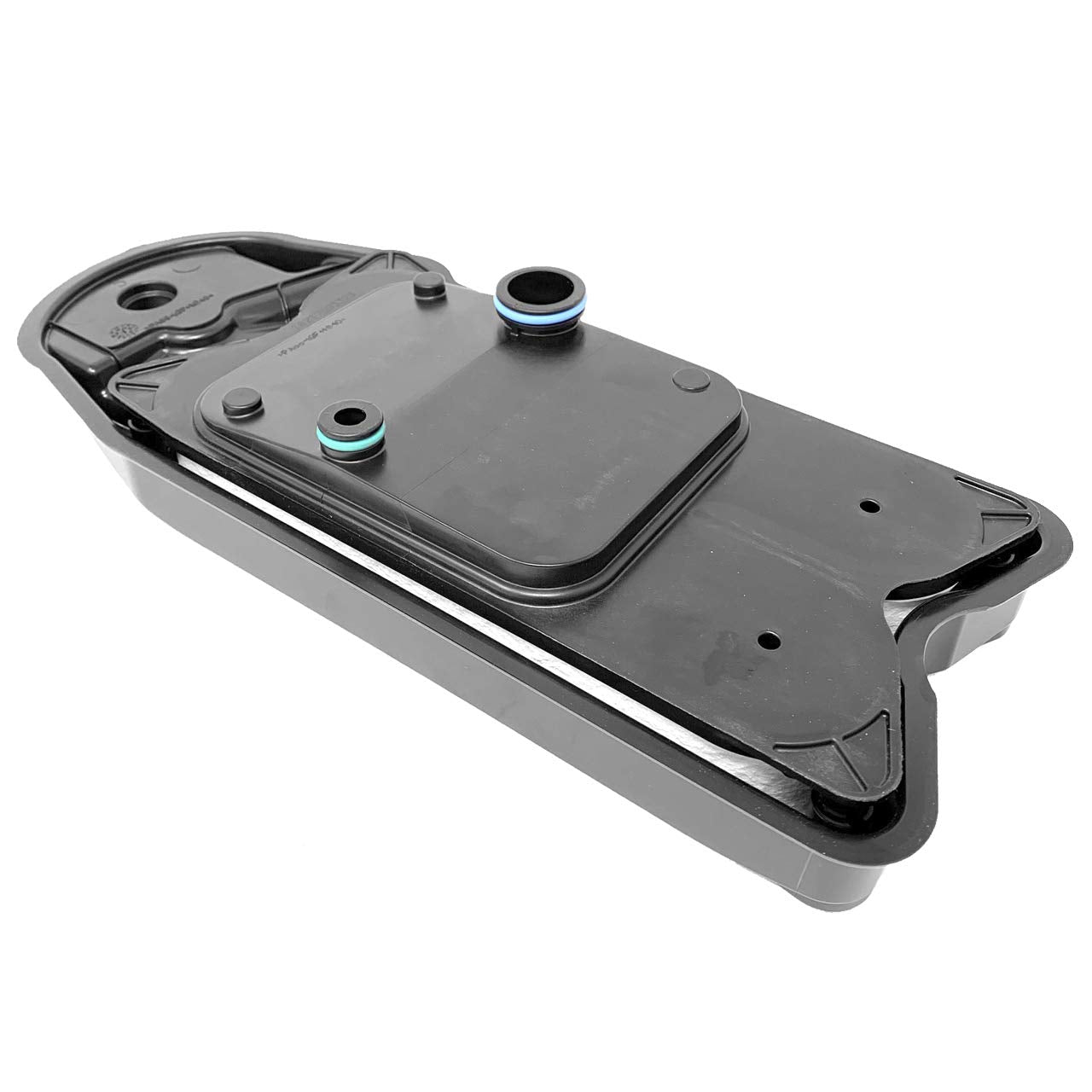 Fleetguard CV52001 next to ruler showing compact size for easy replacement convenience