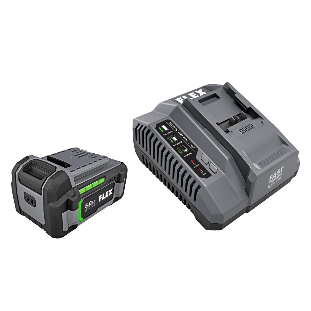 FLEX front view of starter kit showing components and fast setup benefit