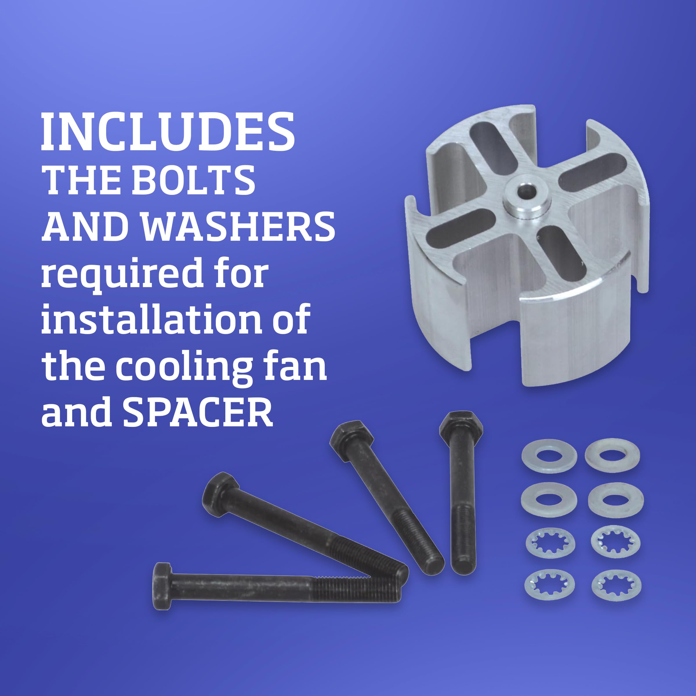 Flex-A-Lite bolts and washers included for installation convenience and secure mounting