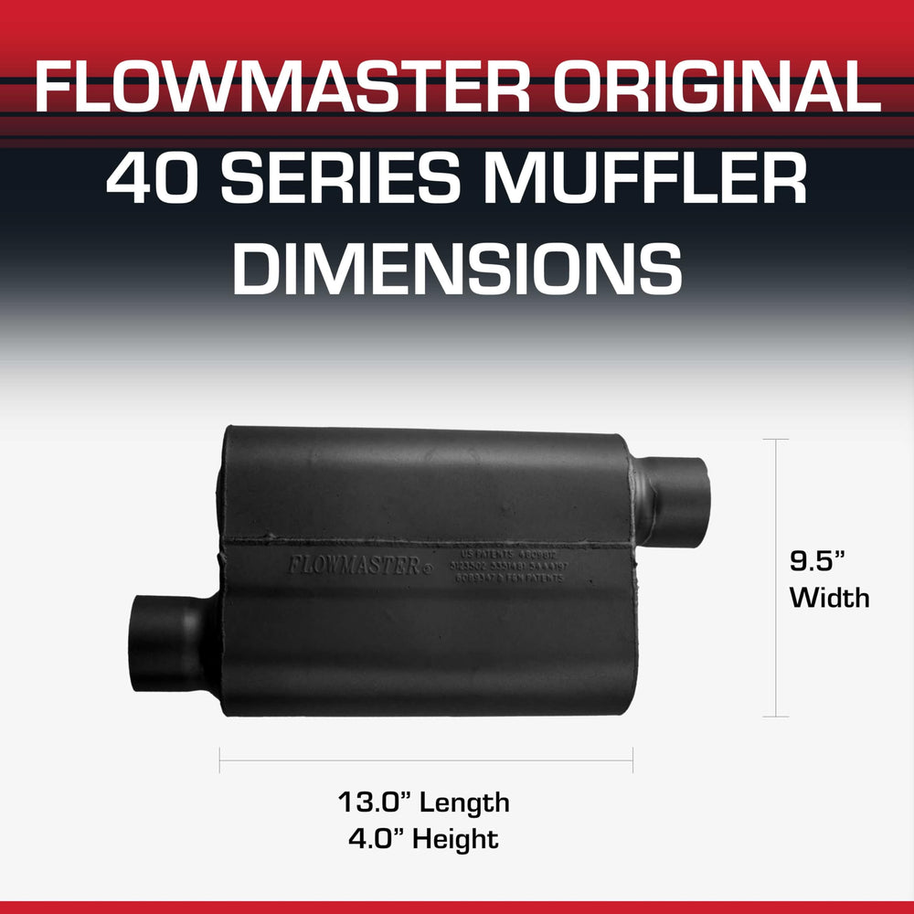 Flowmaster interior chamber cutaway revealing two-chamber design and flow control