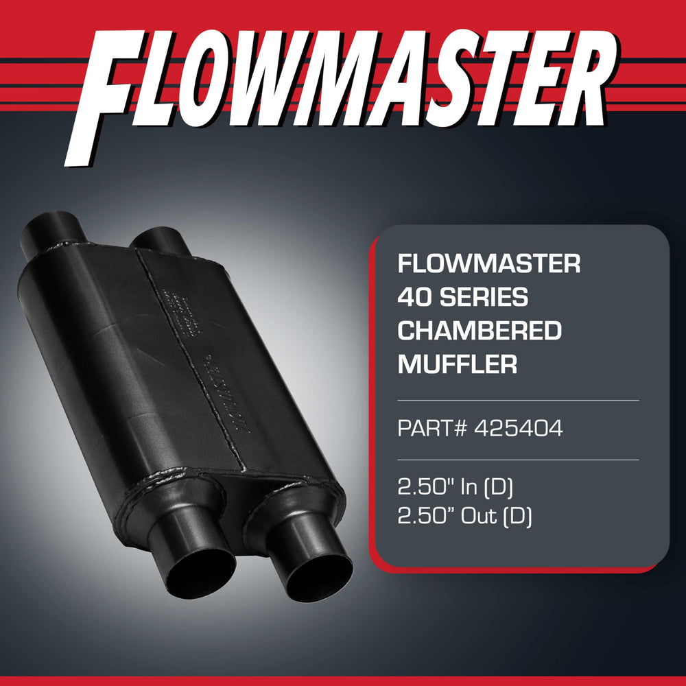 Flowmaster weld detail highlighting MIG-weld strength and long-lasting durability
