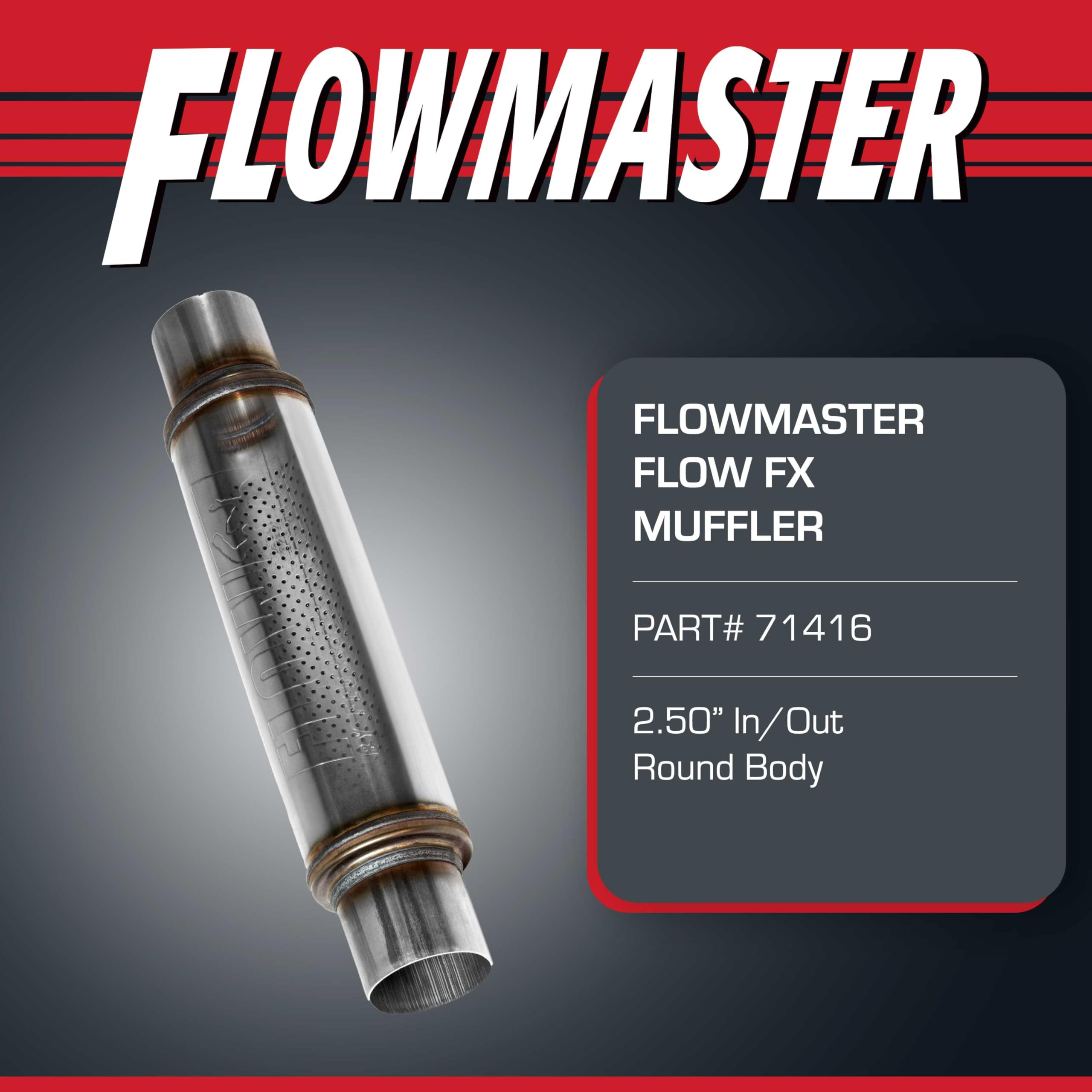 Flowmaster closeup of perforated core highlighting flow-enhancing design