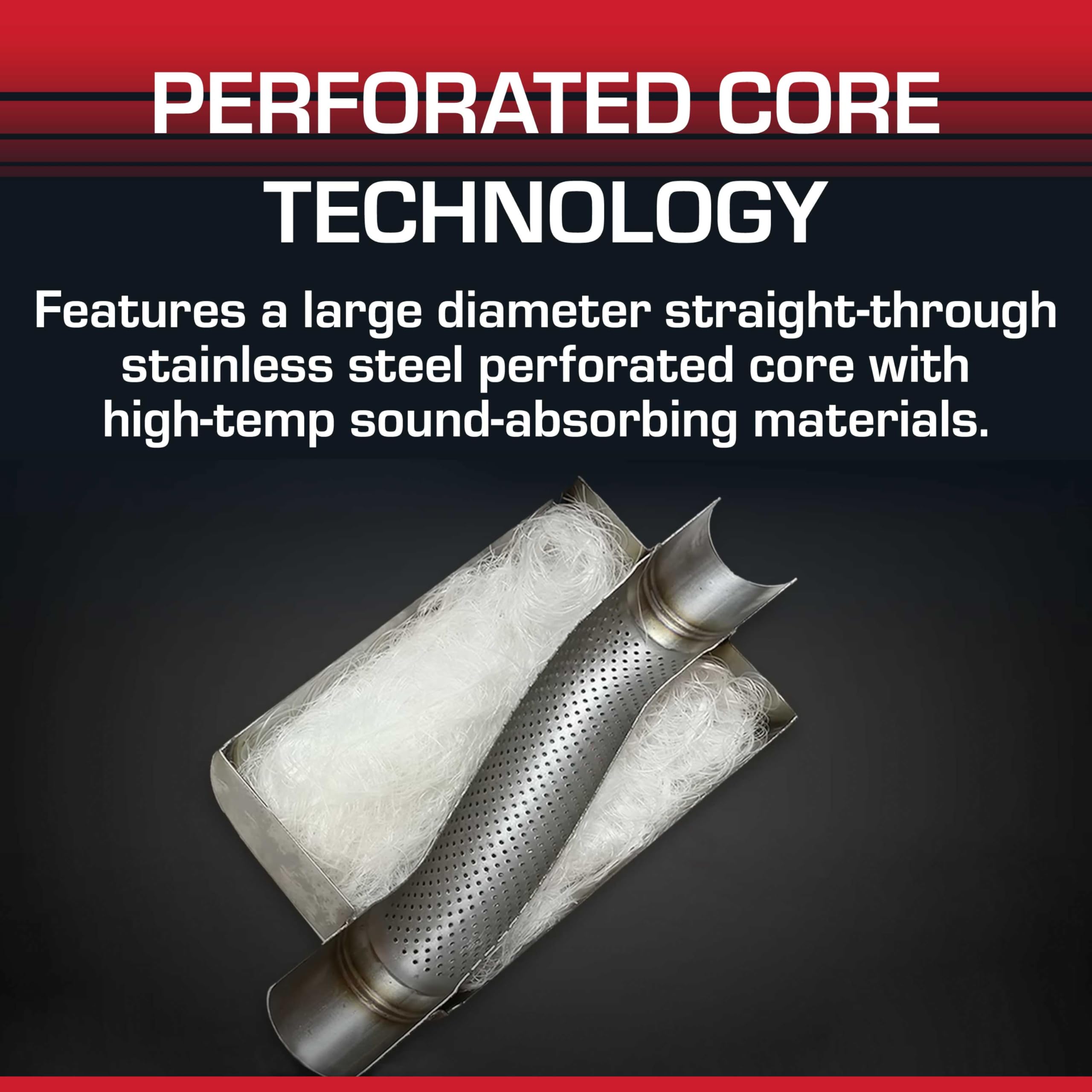 Flowmaster MIG-weld joint detail demonstrating durable corrosion resistance