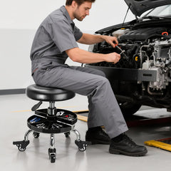 FLOLXNB two removable tool trays with organized bolts and wrenches for faster work