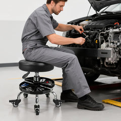 FLOLXNB five casters and sturdy base delivering smooth mobility and stability