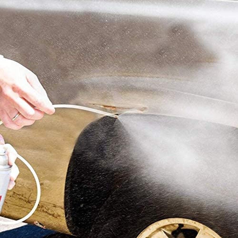 Fluid Film Black underbody application with wand for easier maintenance