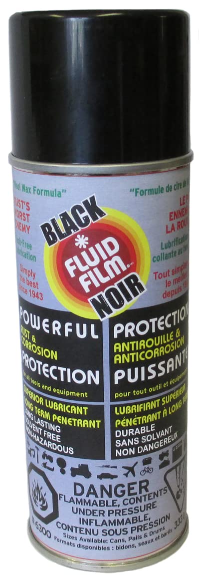Fluid Film close-up texture showing flexible film preventing corrosion and wear