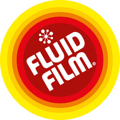 Fluid Film sprayed on vehicle underbody protecting metal from moisture and salt