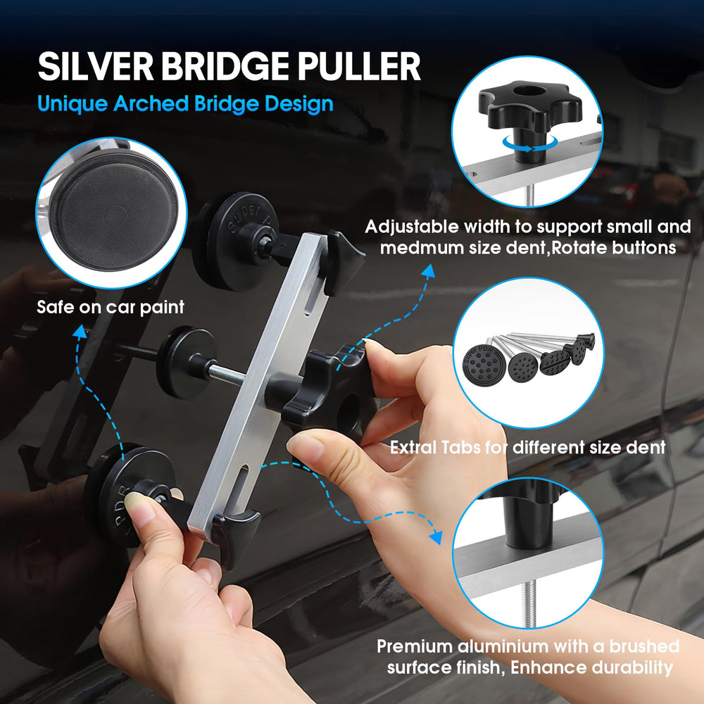 Fly5D adjustable golden dent lifter detail for precise control