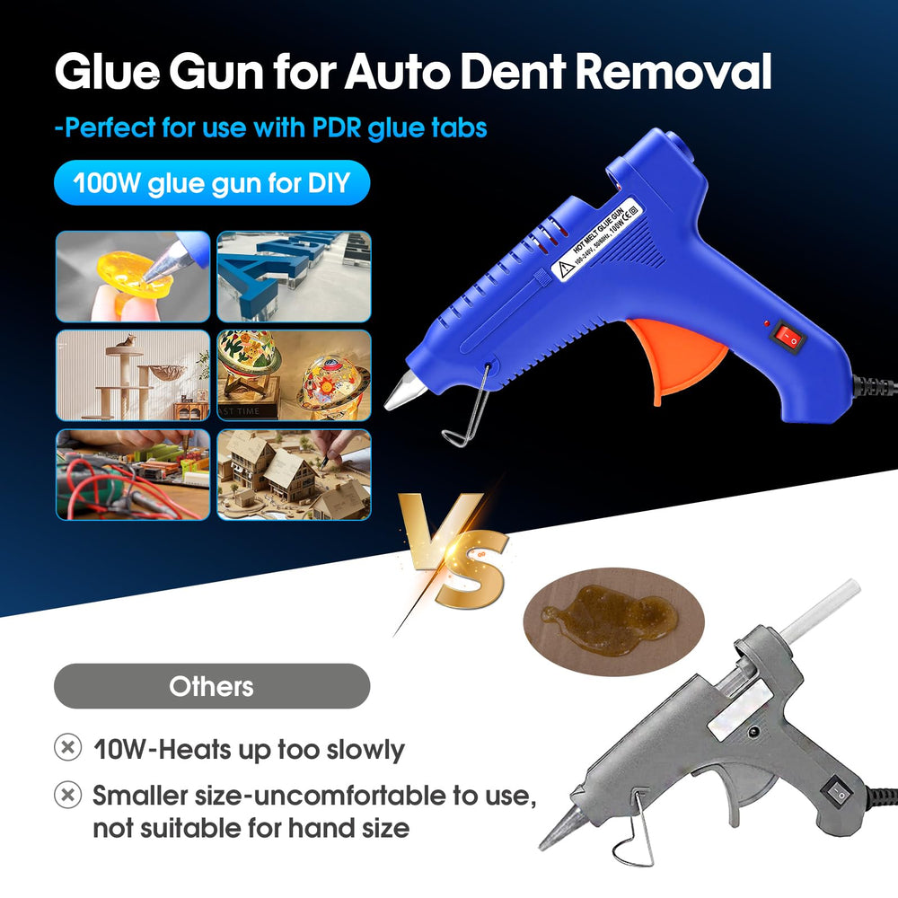 Fly5D glue gun with multi-color sticks for temperature-specific bonds