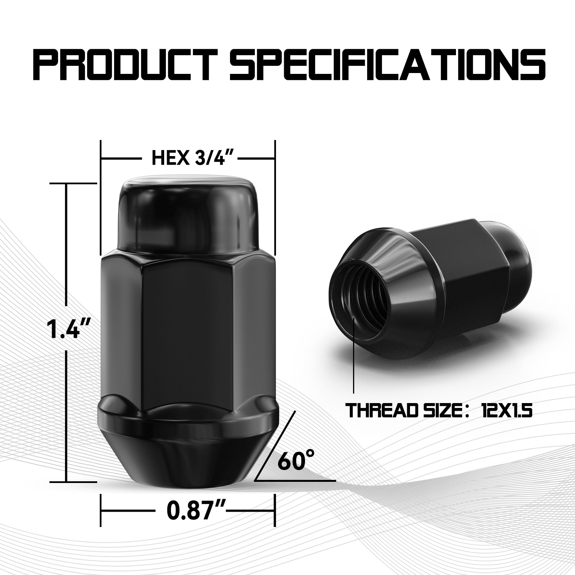 FLYCLE close-up of precision threads demonstrating strong fit and reliable engagement