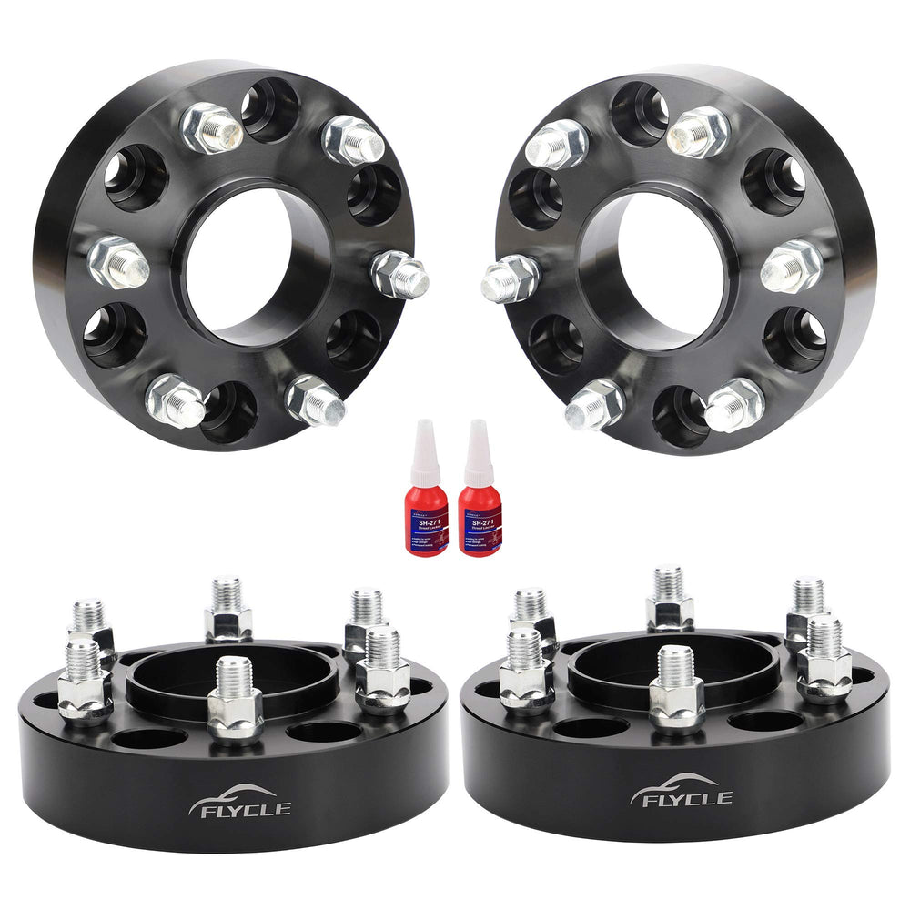 FLYCLE front packaging showing four 1.5 inch spacers and hardware, assures complete kit