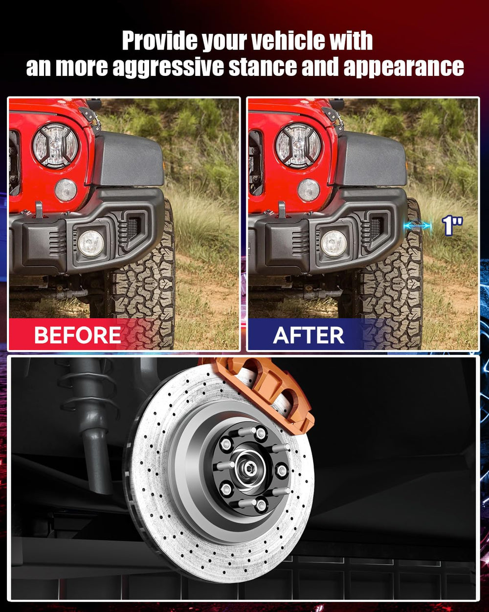 FLYCLE stacked spacers highlighting 82.5mm center bore and hub-centric alignment benefit
