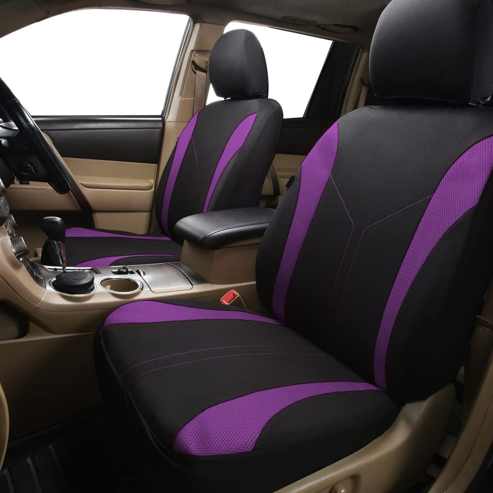 Flying Banner airbag compatibility label showing safety-conscious design benefit