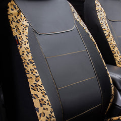 Flying Banner installed front seats in car showcasing stylish upgrade