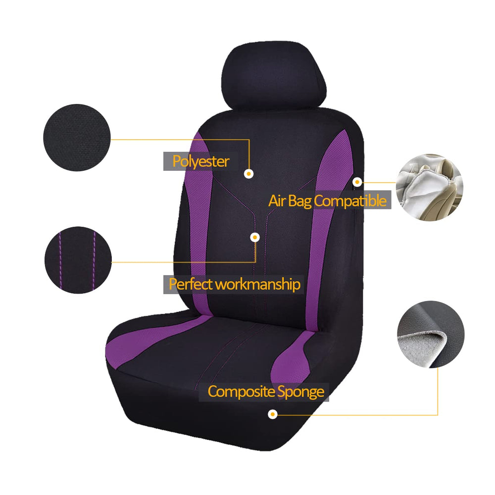 Flying Banner rear bench split fit view showing flexible compatibility benefit
