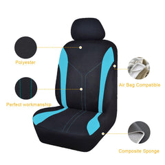 Flying Banner rear bench zipper detail enabling split-fold convenience