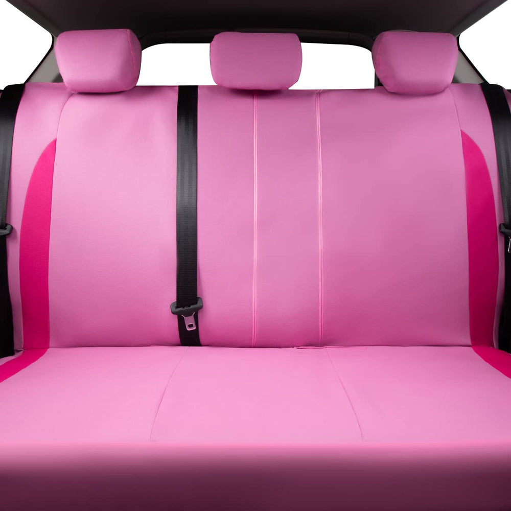 Flying Banner scale comparison with a ruler showing seat cover sizing