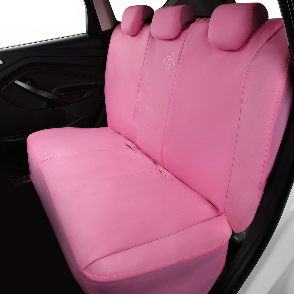 Flying Banner scale comparison with seat showing full-set coverage and fit