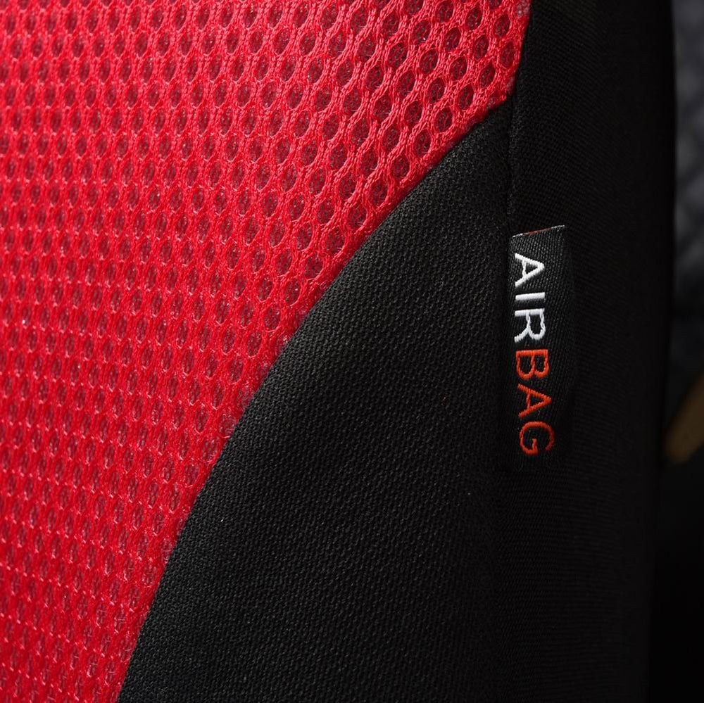 Flying Banner seat cover fitted on SUV front seat for style upgrade
