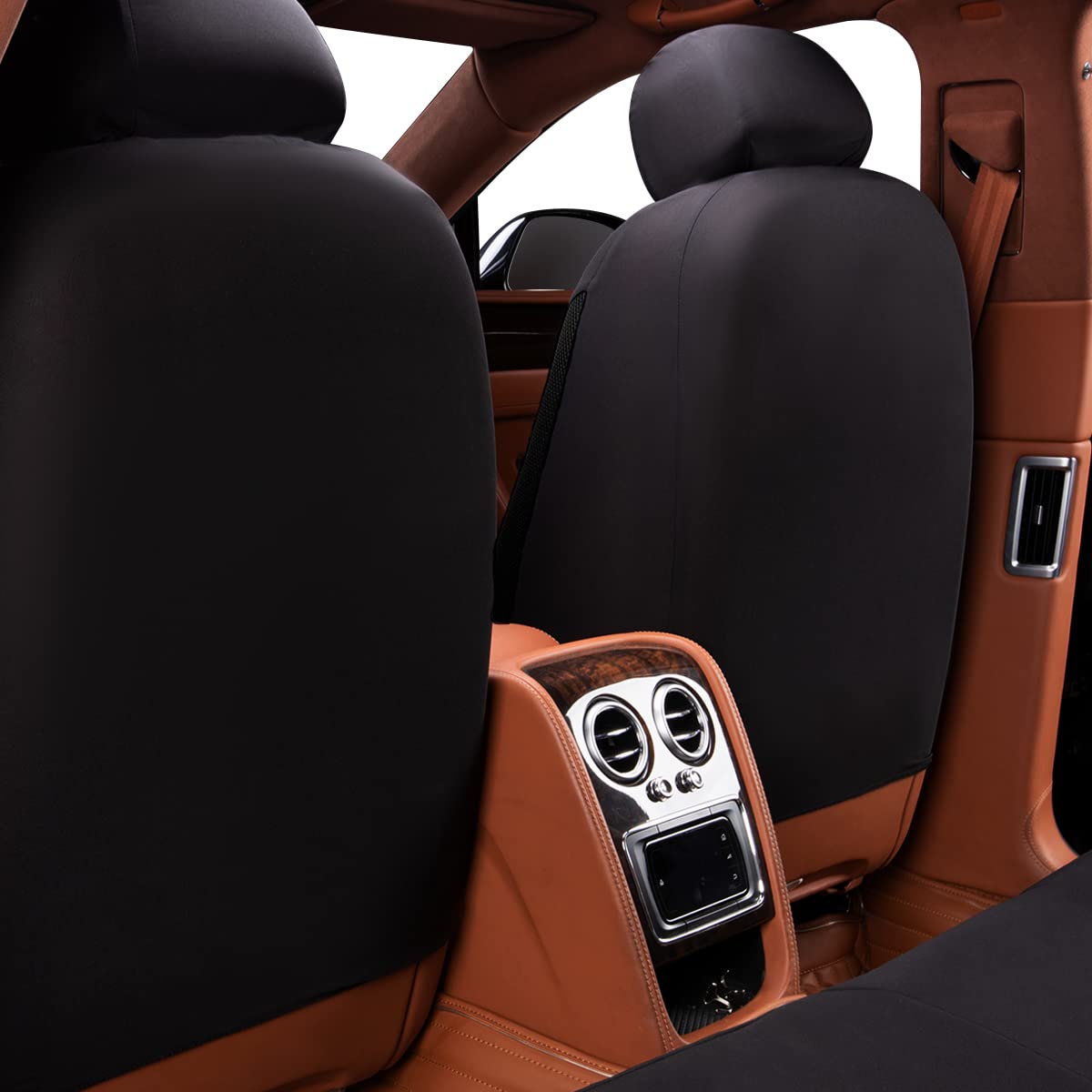 Flying Banner side airbag seam view showing safety-compatible design
