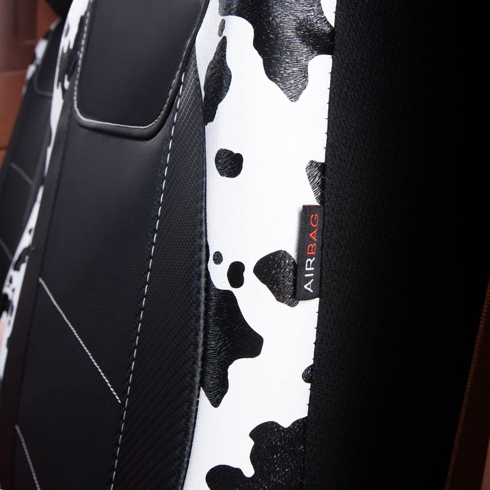 Flying Banner cover next to a standard car seat to show scale and universal-size fit