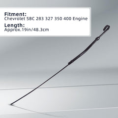 Flylin close-up of dipstick tip showing stainless steel precision for reliable level marks