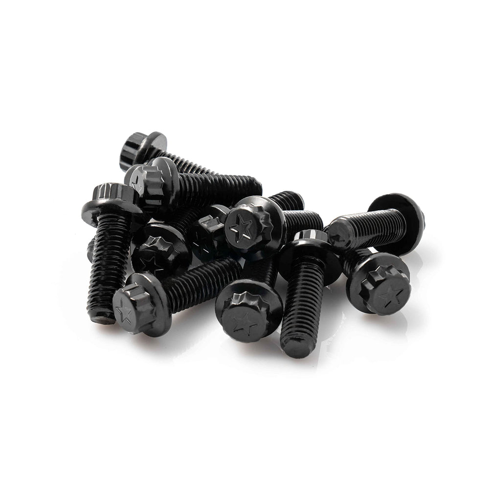 flysclean Precision Parts product label PP-DMAX-BOLTS showing part number clarity