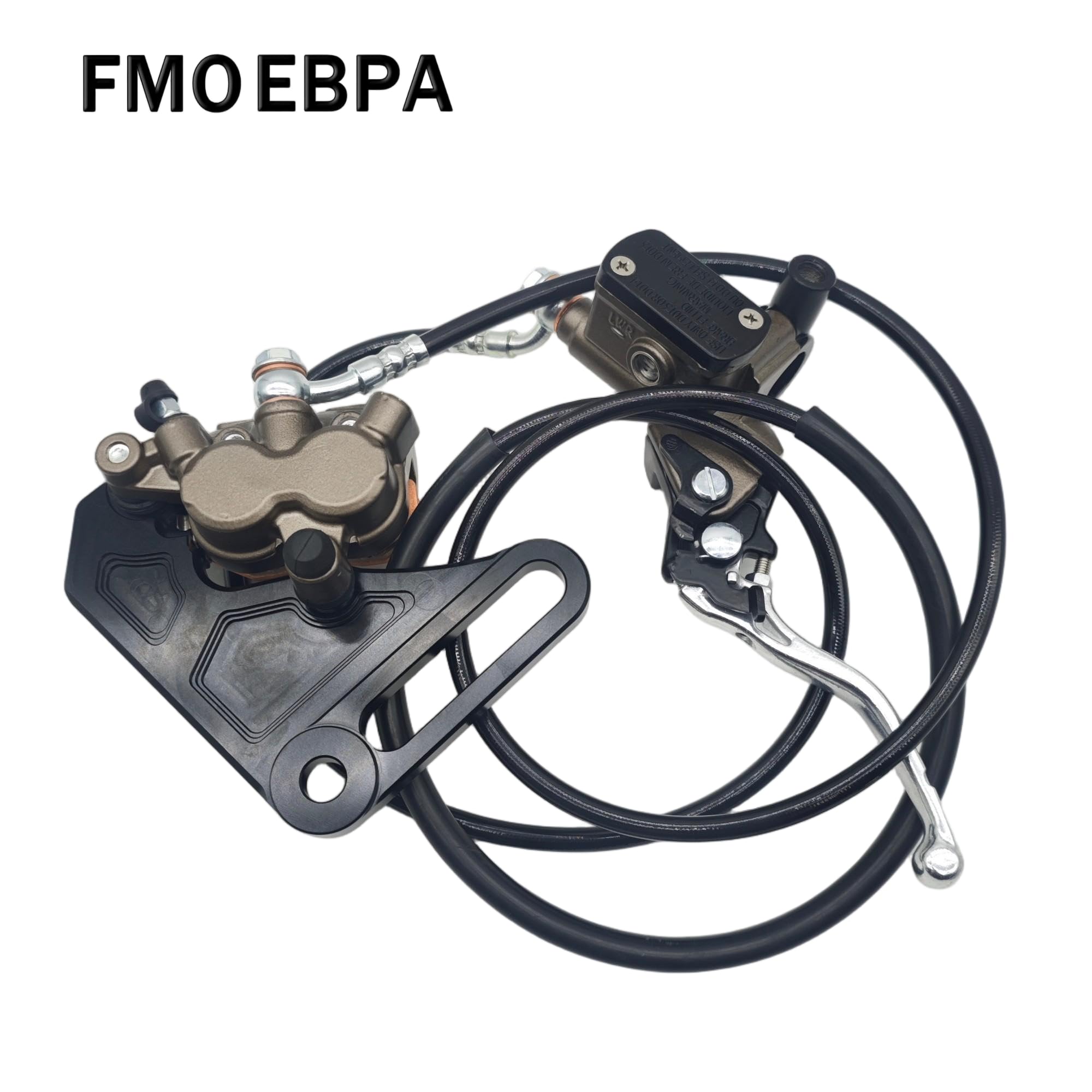 FMO EBPA bracket and hardware laid out for quick bolt-on installation benefit