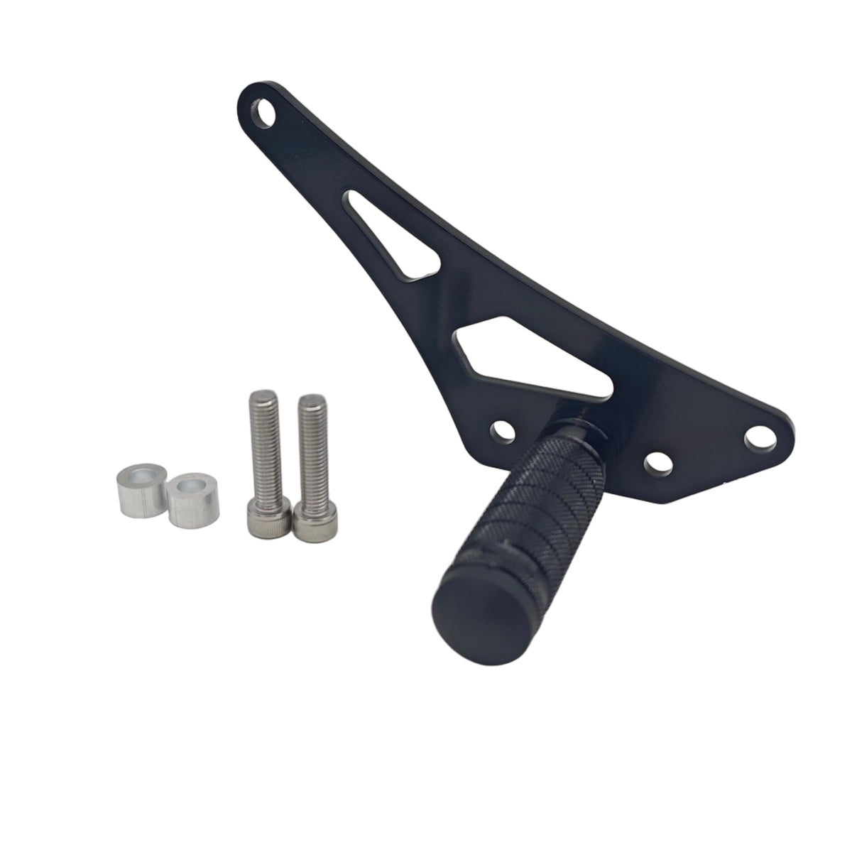 FMO EBPA front view of foot lock showing shape and mounting benefit