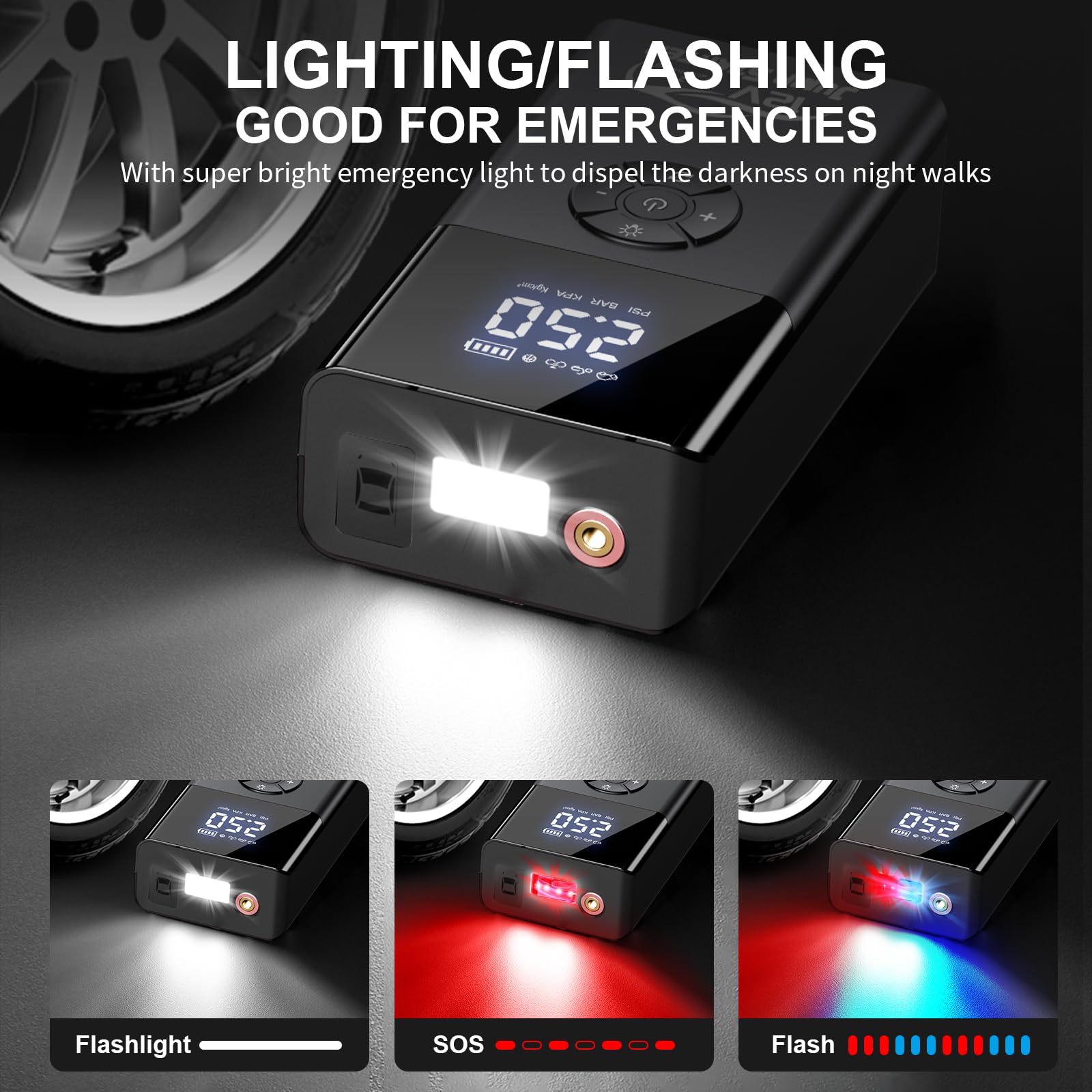 fmooostore LED and COB lights active providing bright emergency illumination