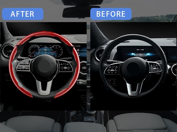 FOAN lifestyle view inside car showing enhanced grip and sporty appearance