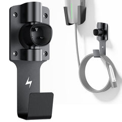 FOCSPROD front view of charger holder showing tidy cable storage and accessibility