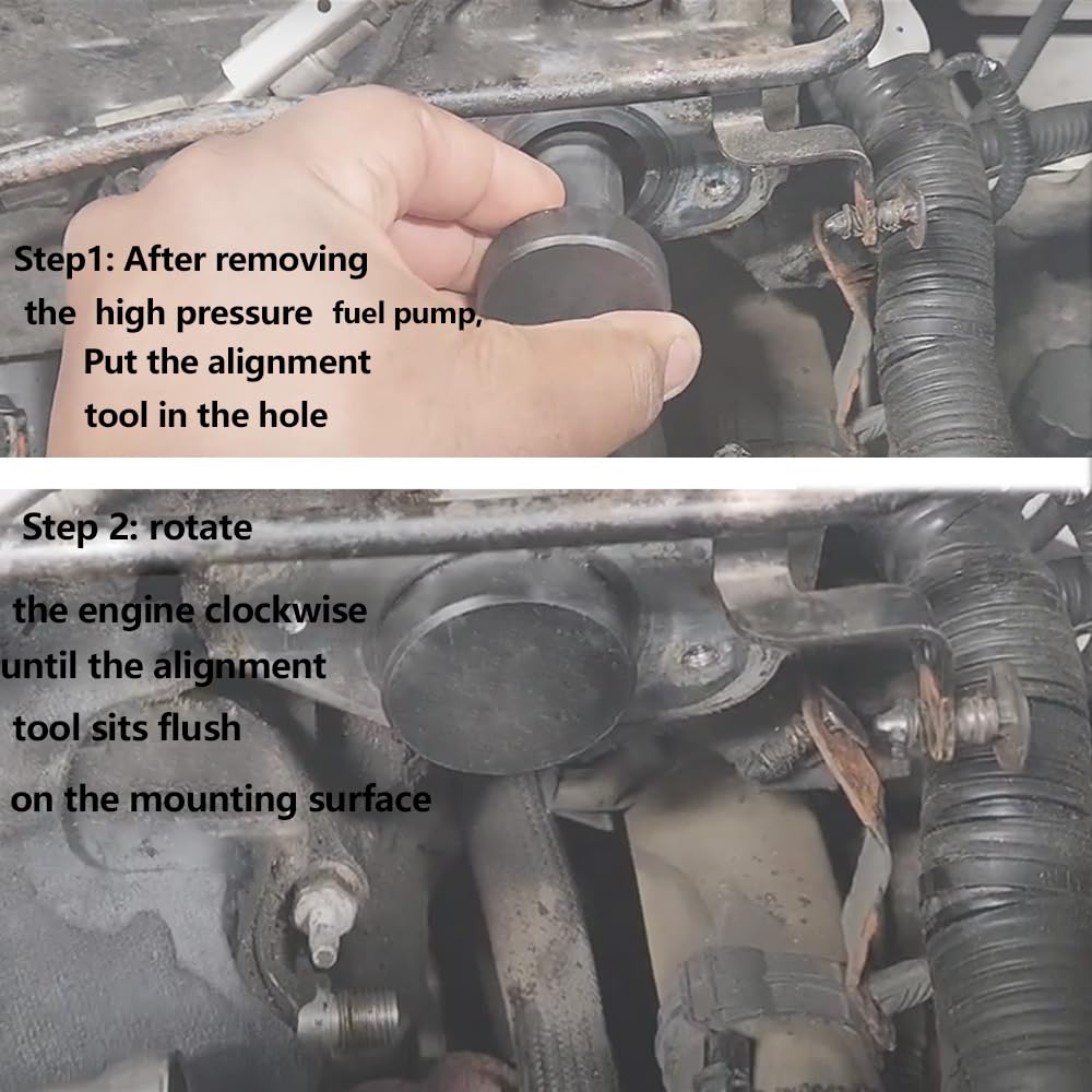 Foemint EN-48896 installed on camshaft demonstrating alignment verification benefit